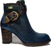 Laura Vita Korte Laars Elceao 231 SL18956-31 Blauw Croco