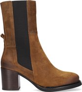 Shabbies 183020258 Chelsea boots - Enkellaarsjes - Dames - Cognac - Maat 36