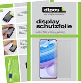 dipos I 2x Beschermfolie mat compatibel met Xiaomi Redmi 10X 5G Folie screen-protector (expres kleiner dan het glas omdat het gebogen is)