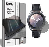 dipos I Privacy-Beschermfolie mat compatibel met Samsung Galaxy Watch 3 (45mm) Privacy-Folie screen-protector Privacy-Filter