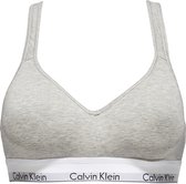 Calvin Klein dames Modern Cotton bralette top - met voorgevormde cups - grijs - Maat: M