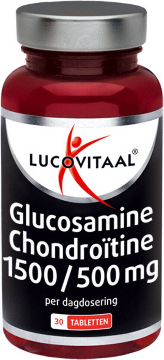 Bol.com Lucovitaal - Glucosamine Chondrotine 1500/500 milligram - 30 tabletten - Voedingssupplementen aanbieding