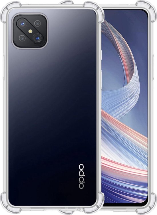 Coque OPPO Reno 4Z (version 5G) Coque antichoc en Siliconen transparente - Coque OPPO Reno 4Z Extra ferme - Transparent
