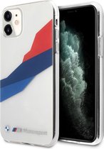 iPhone 11/XR Backcase hoesje - BMW - Effen Transparant - TPU (Zacht)