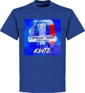 T-Shirt Kanté What's His Name - Blauw - XXL