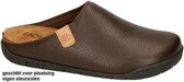 Rohde -Heren - bruin - pantoffels & slippers - maat 45