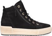 Gabor 488 Hoge sneakers - Dames - Zwart - Maat 43