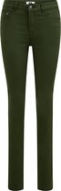 WE Fashion Dames mid rise skinny jeans met stretch