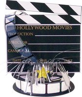 tafeldecoratie Hollywood 27,9 cm