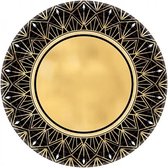 feestborden Glitz & Glam 17,7 cm 8 stuks
