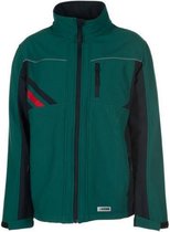 Planam Softshelljas Highline (2721) - Groen | Zwart - XXL