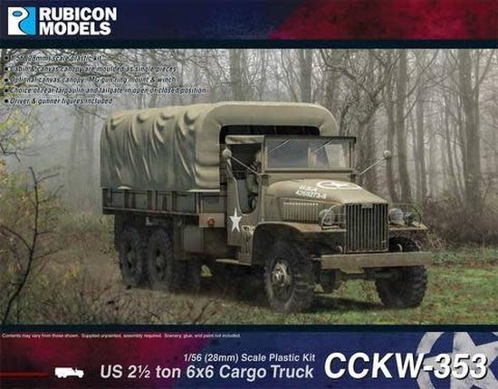 Afbeelding van het spel US 2½ ton 6x6 Truck CCKW-353