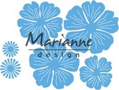 Marianne Design Creatable Mal Anjas prachtige bloemenset LR0546 13.5x19. 5 centimeter