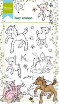 Stempel - Clear stamp - Hetty's Baby animals