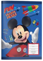 Disney Notitieboek Mickey Mouse Junior A3 Papier Donkerblauw