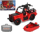 Playset Firefighters Rescue Team Rood