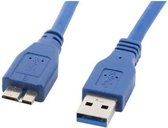 Kabel USB naar Micro-USB Lanberg CA-US3M-10CC-0005-B (0,5 m)