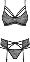 Ondergoed Set Obsessive 818-SEG-1 L/XL (3 pcs)