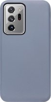 ADEL Premium Siliconen Back Cover Softcase Hoesje Geschikt voor Samsung Galaxy Note 20 Ultra - Lavendel
