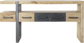 Console DKD Home Decor Metaal Acacia (145 x 43 x 75 cm)