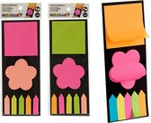 Zelfklevende briefjes Vierkant Bloem Bladwijzer (0,3 x 27 x 9 cm)