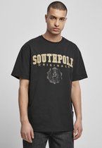 Southpole Heren Tshirt -M- College Script Zwart