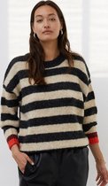 Lollys Laundry Terry Trui Gestreept  dames maat XS