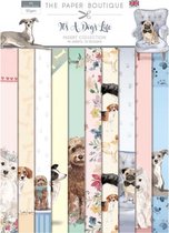 The Paper Boutique Insteek Papier - It's a dogs life - A4 - 4x10 designs