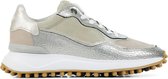Floris van Bommel Vrouwen Leren Lage sneakers / Damesschoenen  85343 - Beige - Maat 39.5