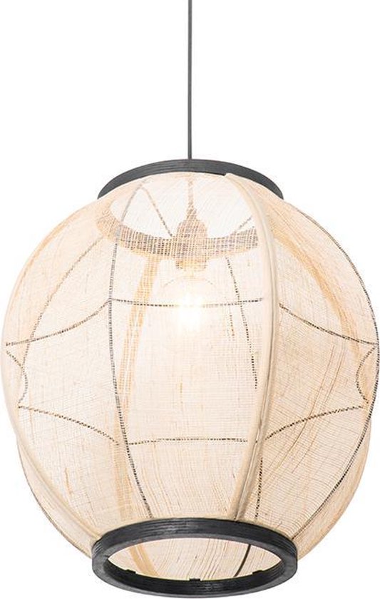 QAZQA rob - QAZQA - 1 lumière - Ø 46 cm - Marron