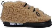 Moschino Newborn Bootie Fur Babyschoenen -  Babyslofjes - Meisjes - Bruin - Maat 18