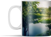 Mok - 3D - Bos - Bomen - 350 ml - Beker