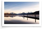 Walljar - Lake McDonald - Muurdecoratie - Poster