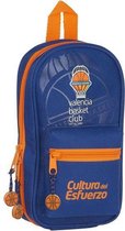 Etui Valencia Basket Blauw Oranje (33 Onderdelen)