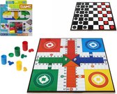 Parchis, schaken en dammen Spelbord (35 x 30 cm)
