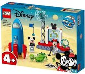 Playset Duplo Mickey Mouse & Minnie Mouse's Space Rocket  Lego 10774 (88 pcs)