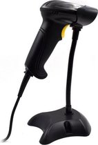 Barcodelezer met Houder Ewent EW3400 LED USB Zwart