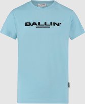 Ballin Amsterdam -  Jongens Regular Fit   T-shirt  - Blauw - Maat 104