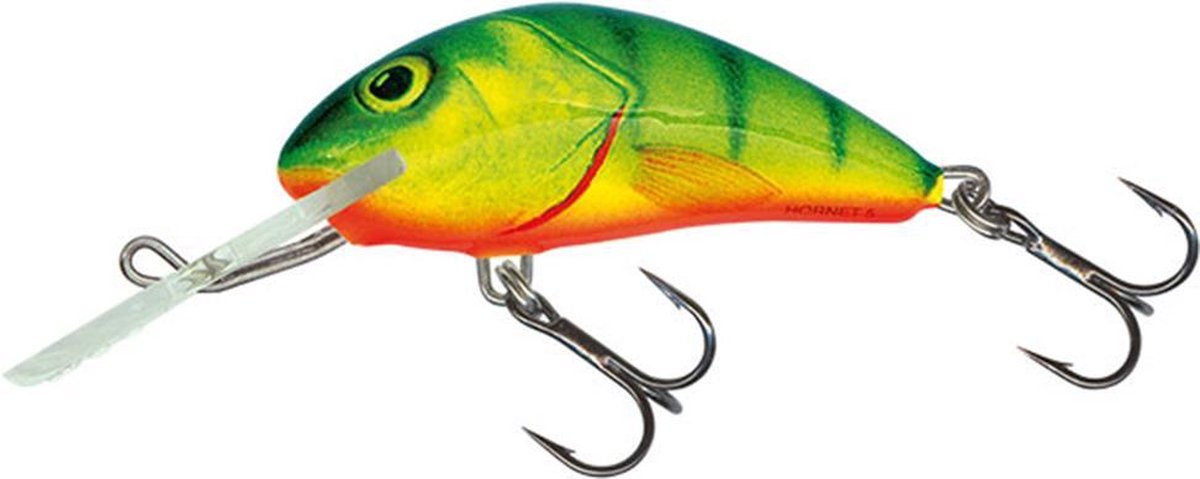 Salmo Hornet - 4 cm - zinkend - hot perch