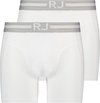 RJ Bodywear Everyday Breda boxer (2-pack) - heren boxer normale lengte - wit - Maat: L