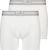 RJ Bodywear Onderbroek Breda Boxershort 2-pack White Mannen Maat - L