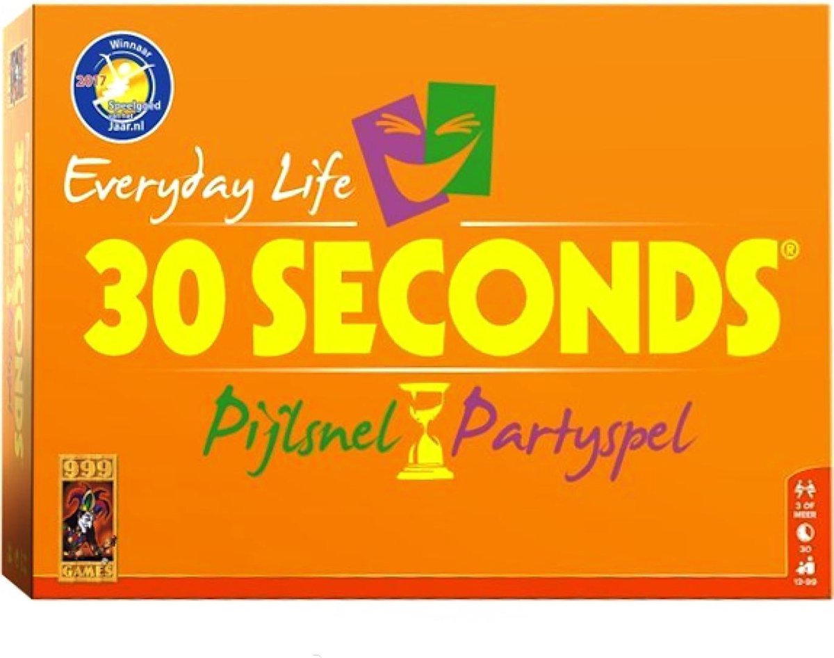 Dek de tafel bekken geweer 30 Seconds ® Everyday Life Bordspel | Games | bol.com