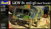 Revell LKW 5t.mil gl (4x4 Truck) 1:72 Montagekit Vrachtwagen