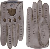 Leren heren autohandschoenen model Buxton Color: Taupe, Size: 9