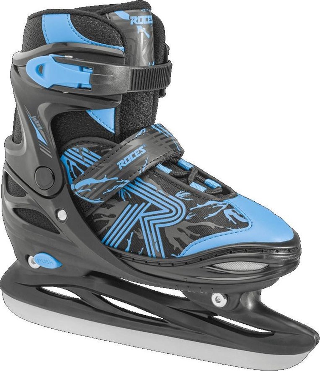 Roces – Jokey Ice 3.0 IJshockeyschaatsen – Kinderen – Zwart – Blauw – 30-33 Roces – Jokey Ice 3.0 IJshockeyschaatsen – Kinderen – Zwart – Blauw – 30-33