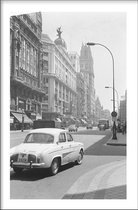 Walljar - Gran Via '65 - Muurdecoratie - Plexiglas schilderij.