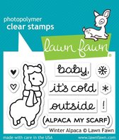 Winter Alpaca Clear Stamps (LF981)