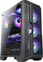 ABKONCORE H250X | ATX behuizing | mid-tower | inclusief RGB cooling