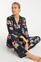Promise - Serena Pyjama Set - maat M - Bloemenprint Groen