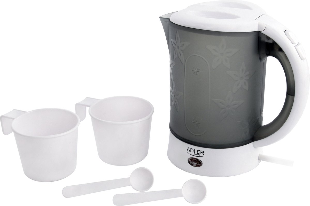 Adler AD 1268 - Reis waterkoker - 0.6 liter - 600 Watt — afbeelding 6